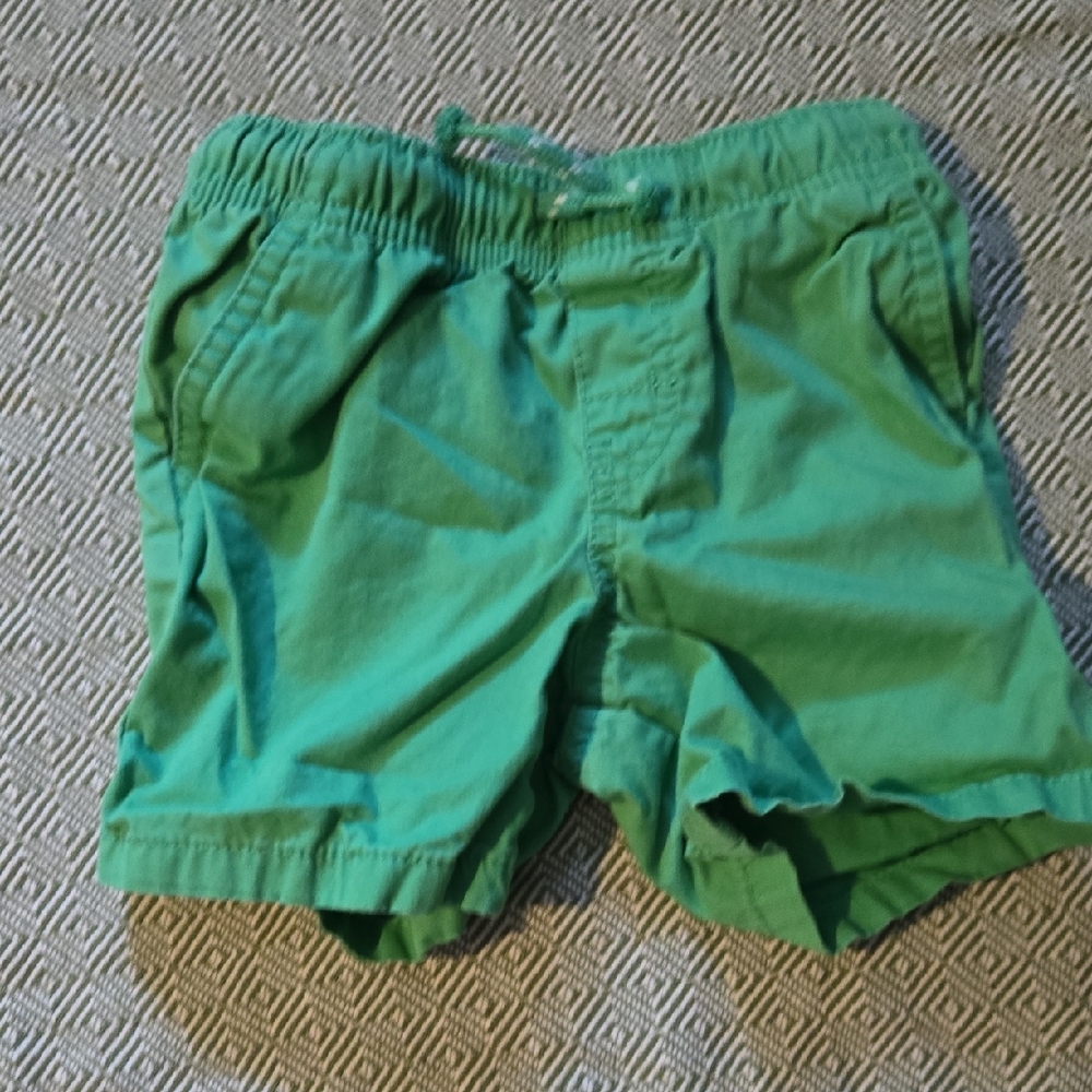 Cat & Jack Vibrant Green Kids Shorts